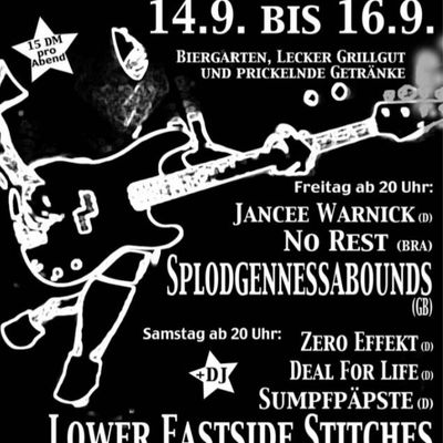 Flyer: Kill Rockstars X, 15.09.2001