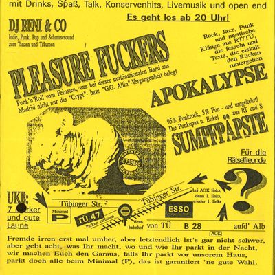 Flyer: TÜ 47, 14.04.1995