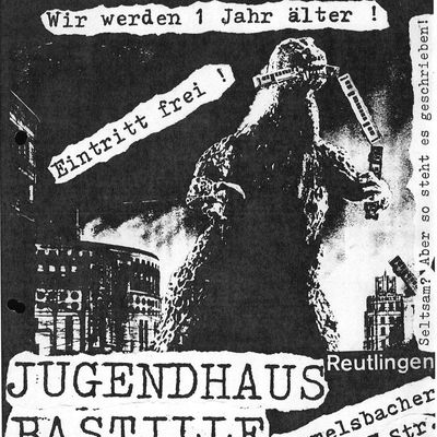 Flyer: Bastille, 28.05.1991