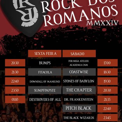 Flyer: Rock dos Romanos, 31.05.2024