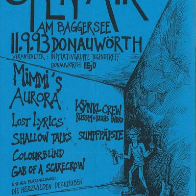 Flyer: Open Air, 11.09.1993