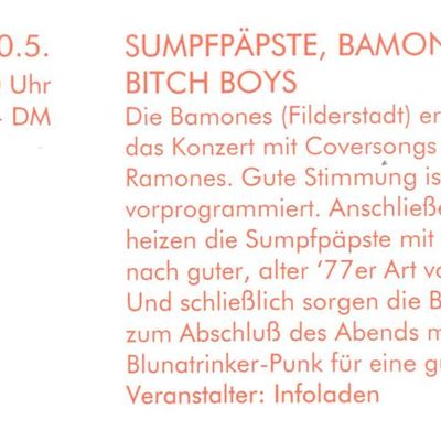 Flyer: JAB, 20.05.1998
