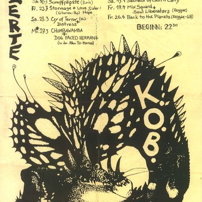 Flyer: KOB, 16.03.1991