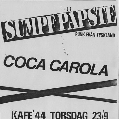 Flyer: Kafe 44, 23.09.1993