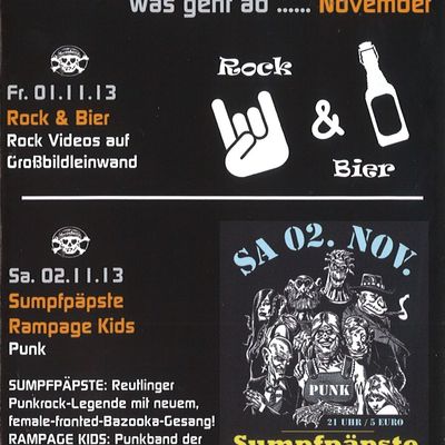 Flyer: Kaiserhalle, 02.11.2013