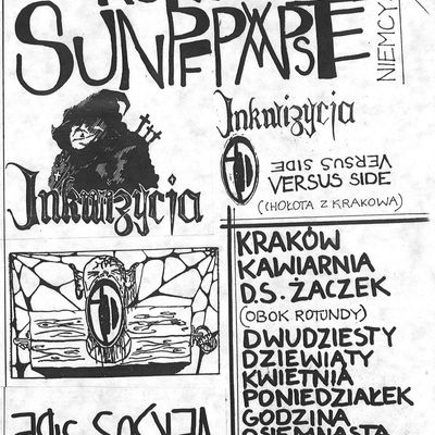 Flyer: Versus Side, 29.04.1991