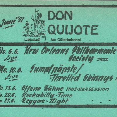 Flyer: Don Quixotte, 10.06.1991