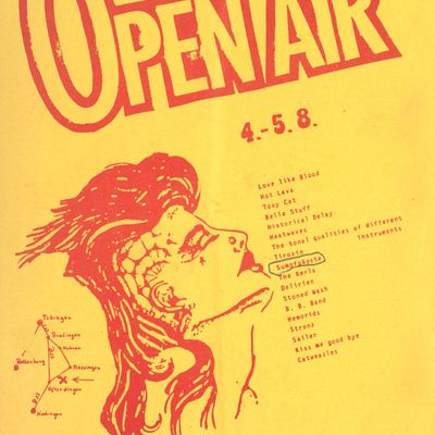 Flyer: MRC-Gelände, 05.08.1989