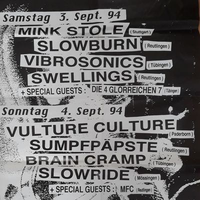 Flyer: Sudhaus, 04.09.1994