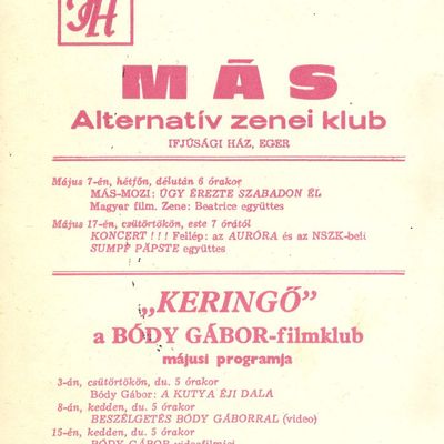 Flyer: Kulturhaus, 17.05.1990