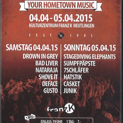 Flyer: RepresenT Reutlingen 2015, 05.04.2015