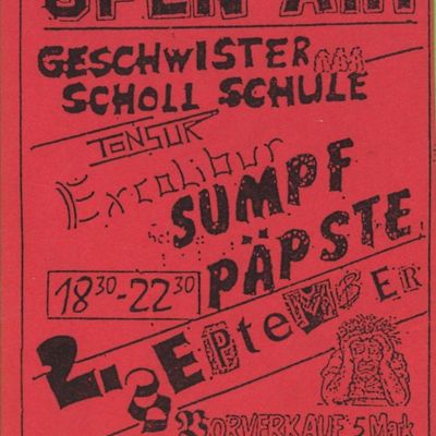 Flyer: Geschwister-Scholl-Schule, 02.09.1989