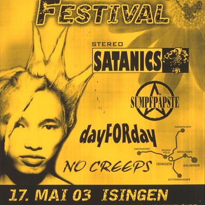 Flyer: Springcore Festival, 17.05.2003
