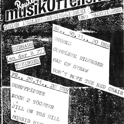 Flyer: Sudhaus, 29.11.1991
