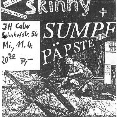 Flyer: Juze, 11.04.1990
