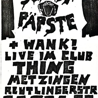 Flyer: Club Thing, 30.01.1988