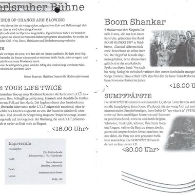 Flyer: Unifest, 24.06.2000