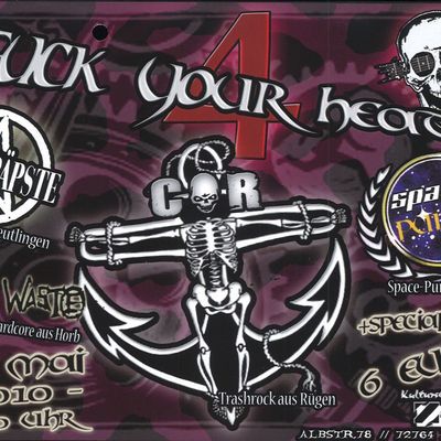 Flyer: Fuck Your Head Festival 4, 22.05.2010