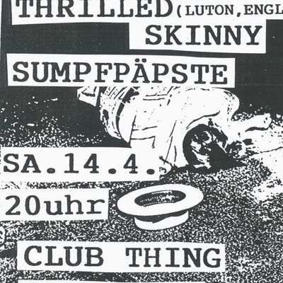 Flyer: Club Thing, 14.04.1990