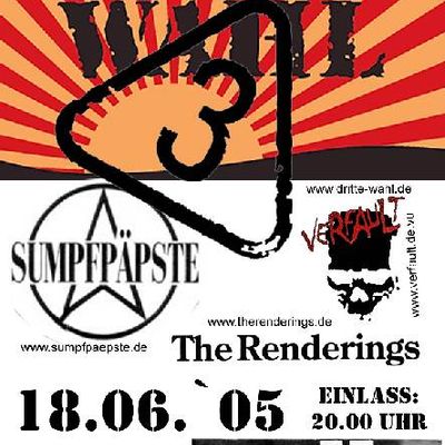 SUMPFPÄPSTE IN DER ZELLE, REUTLINGEN 18. 6. 2005