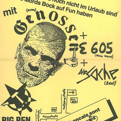 Flyer: Big Ben, 08.06.1985