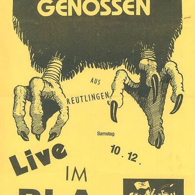 Flyer: Bla, 10.12.1988