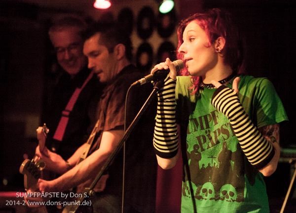 SUMPFPÄPSTE IM "GOLDMARK'S", STUTTGART, 08. 02. 2014, FOTOS: DON S.
