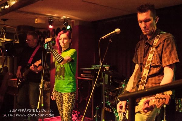 SUMPFPÄPSTE IM "GOLDMARK'S", STUTTGART, 08. 02. 2014, FOTOS: DON S.