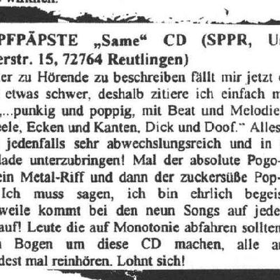 Scan: SCUMFUCK-FANZINE