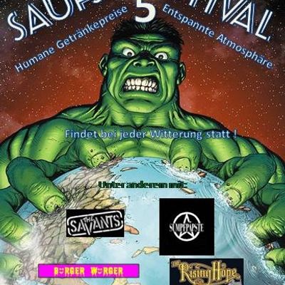 Flyer: Saufside, 22.09.2007