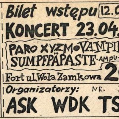Flyer: Bunker, 23.04.1991
