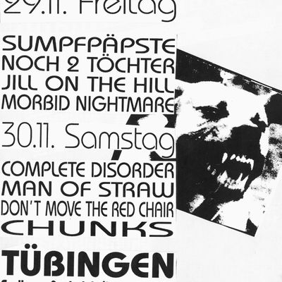 Flyer: Sudhaus, 29.11.1991